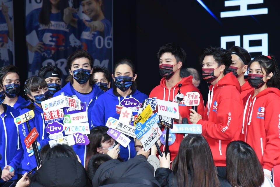 《全明星運動會》季中賽22日晚間在台北小巨蛋舉行。（圖／非凡娛樂）