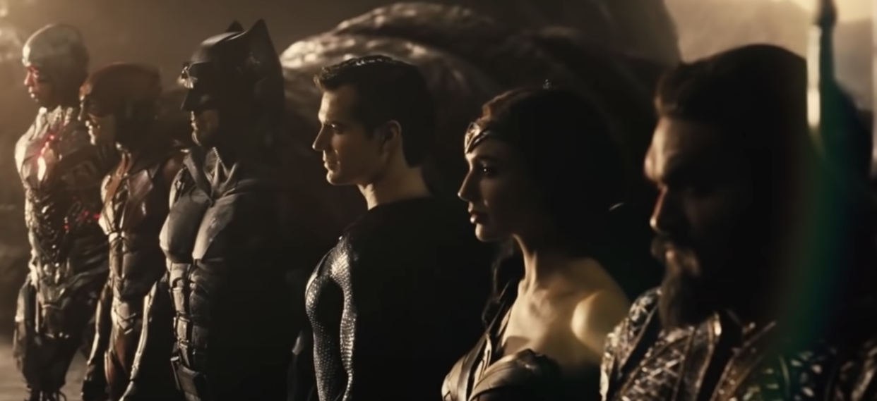 The Justice League assemble in Zack Snyder's cut of 'Justice League' (Photo: HBO Max/YouTube)