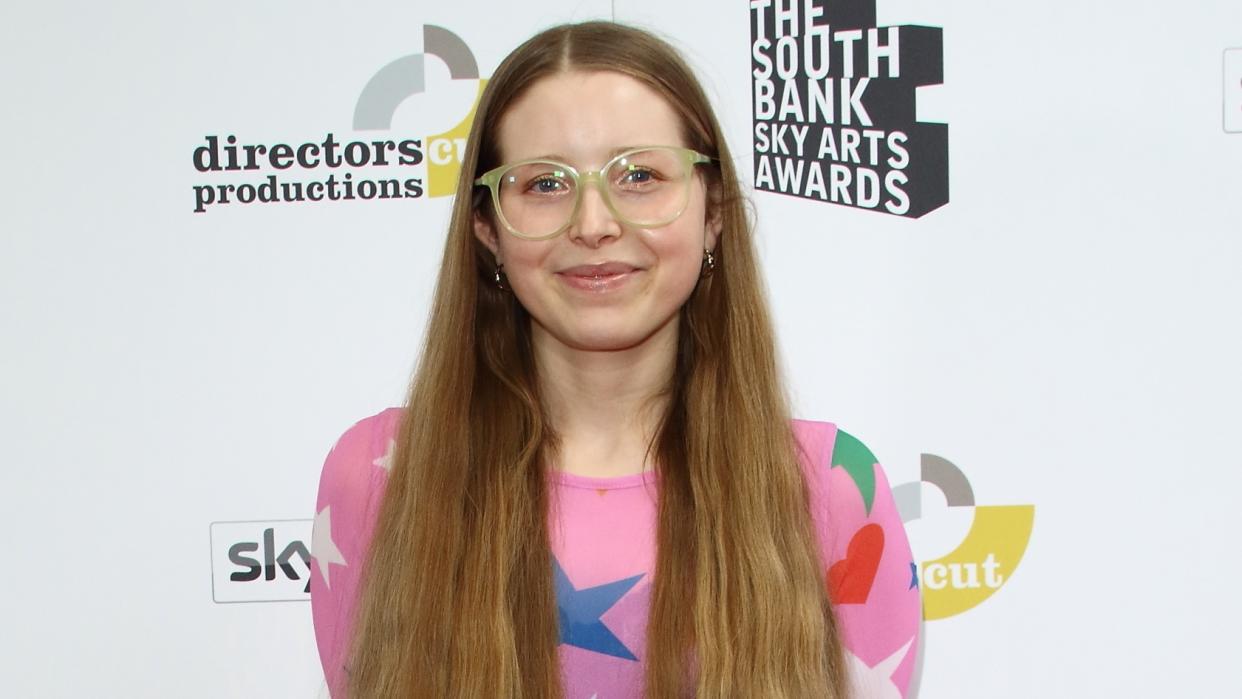 Jessie Cave attends a South Bank Sky Arts Awards at the Savoy, strand in London. (Keith Mayhew / SOPA Images/Sipa USA)