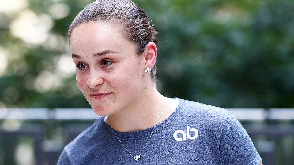 Ash Barty's snap retirement could potentially have cost Tennis Australia the opportunity to earn $100m a year in broadcasting rights revenue. (Photo by Chris Hyde/Getty Images)