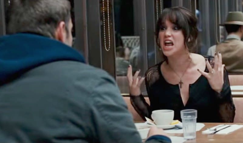silver linings playbook diner fight scene