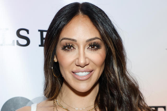 Melissa Gorga Dazzles on the Red Carpet in a Sparkly Sheer Jumpsuit
