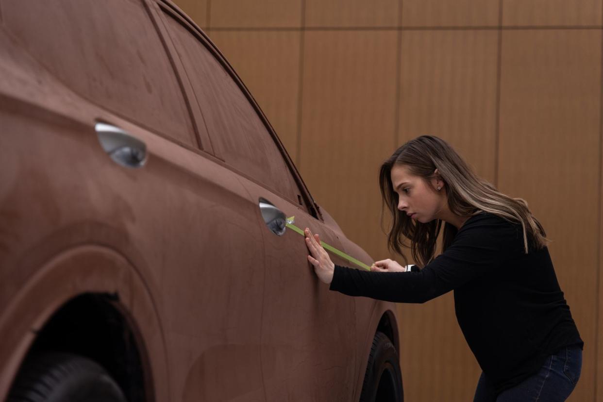 buick clay sculpting