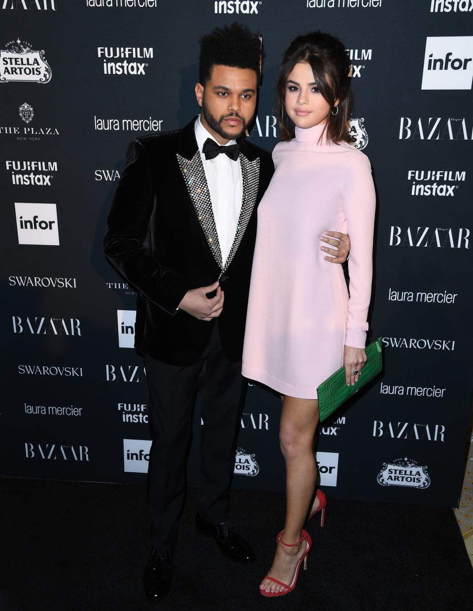 The Weeknd and Selena Gomez