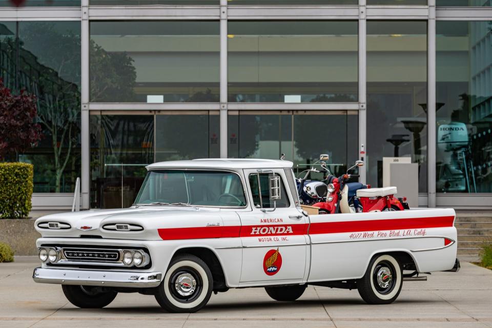 American Honda Chevrolet Delivery Truck