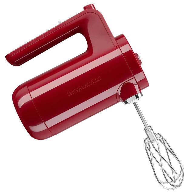 KitchenAid Cordless 7 Speeds Hand Mixer in Empire Red