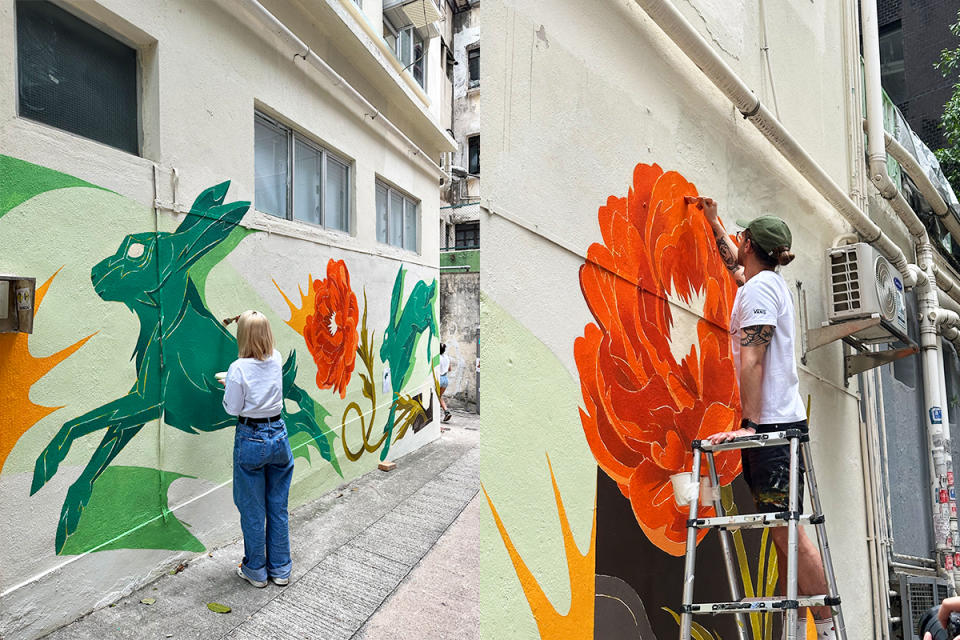 香港好去處｜停辦兩年HKwalls藝術節3.18回歸！中西區街頭大型塗鴉＋免費導賞團＋工作坊