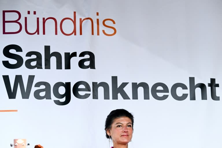 Drei Monate vor der Landtagswahl in Thüringen hat das Bündnis Sahra Wagenknecht (BSW) seine Landesliste aufgestellt. Zur Spitzenkandidatin wurde die frühere Linken-Politikerin Katja Wolf gewählt. Die Landtagswahl findet am 1. September statt. (Kirill KUDRYAVTSEV)