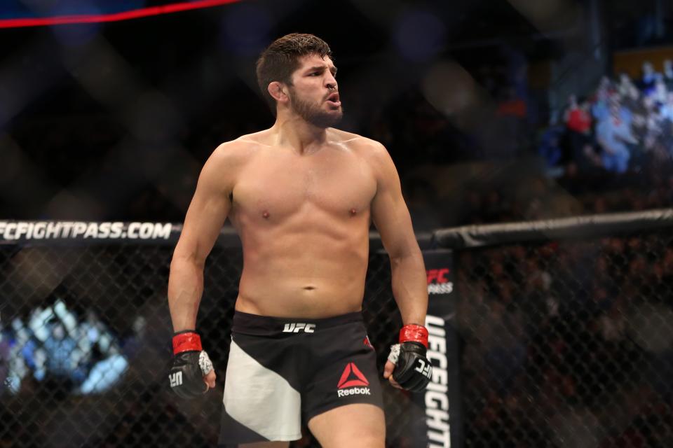 Patrick Cote finished his UFC career with a 23-11-0 record. (AP Photo/Gregory Payan)