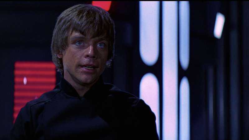 Luke Skywalker versus Palpatine