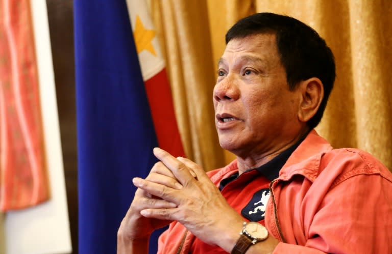 "I have to create more jobs but Manila is already saturated," Rodrigo Duterte told reporters in the southern city of Davao