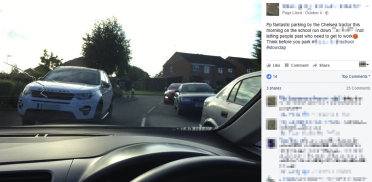 Peeved residents have posted on Facebook (Picture: Mercury)