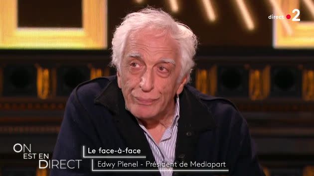 Gérard Darmon face à Edwy Plenel dans 