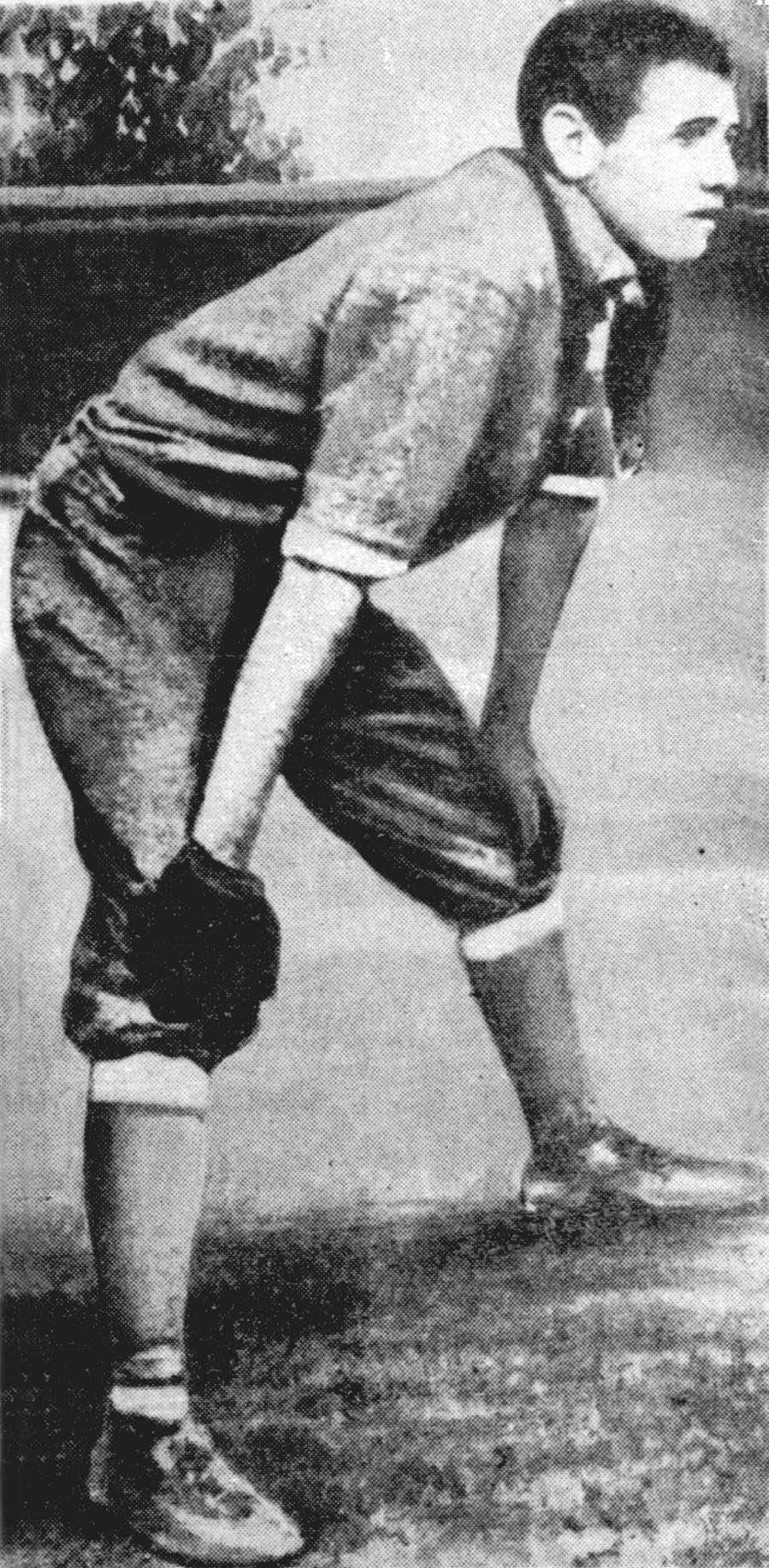 Babe Ruth while he was in Fayetteville in 1914.