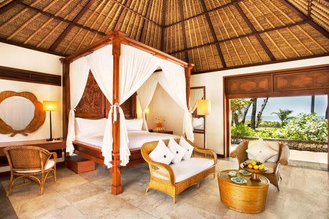 The Oberoi Beach Resort 擁有74間客房和獨棟Villa PHOTO CREDIT: The Oberoi Beach Resort, Bali