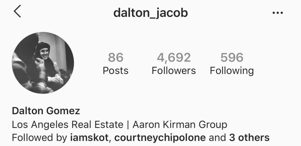 dalton gomez instagram