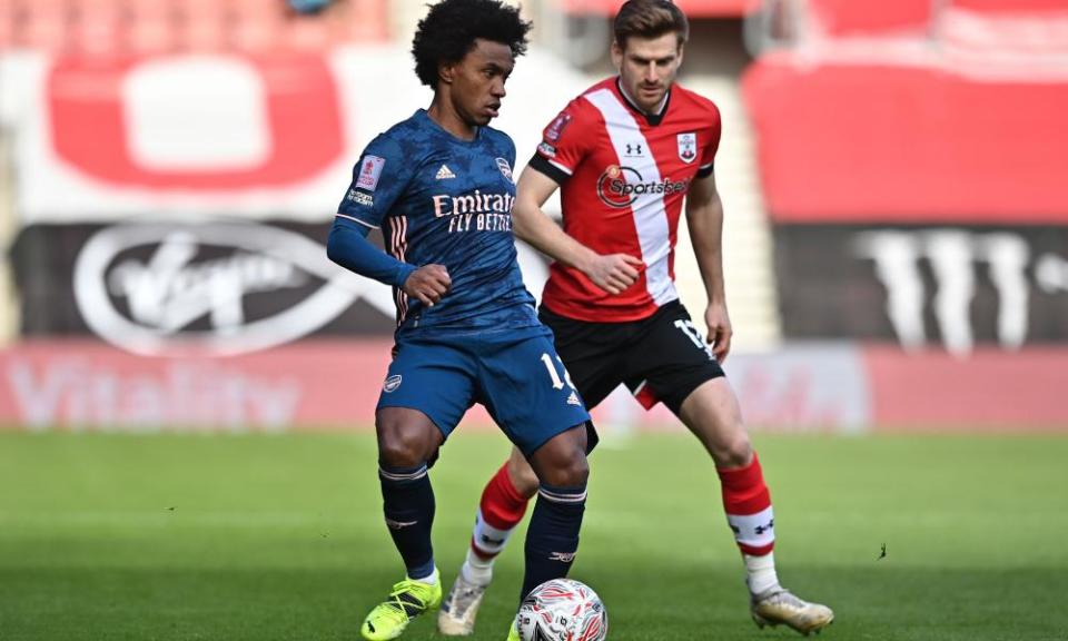 Willian has struggled to prove himself in an Arsenal shirt.