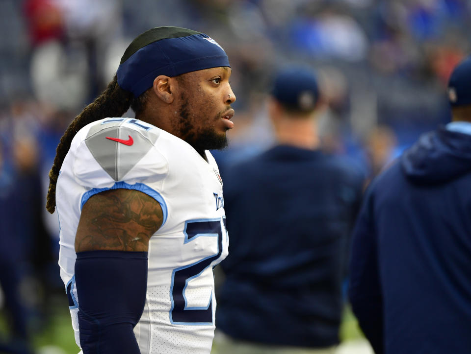 Derrick Henry was on pace to set records this season. That won't happen now, but he can still return as the NFL's most dominant back despite his injury. (Marc Lebryk-USA TODAY Sports)