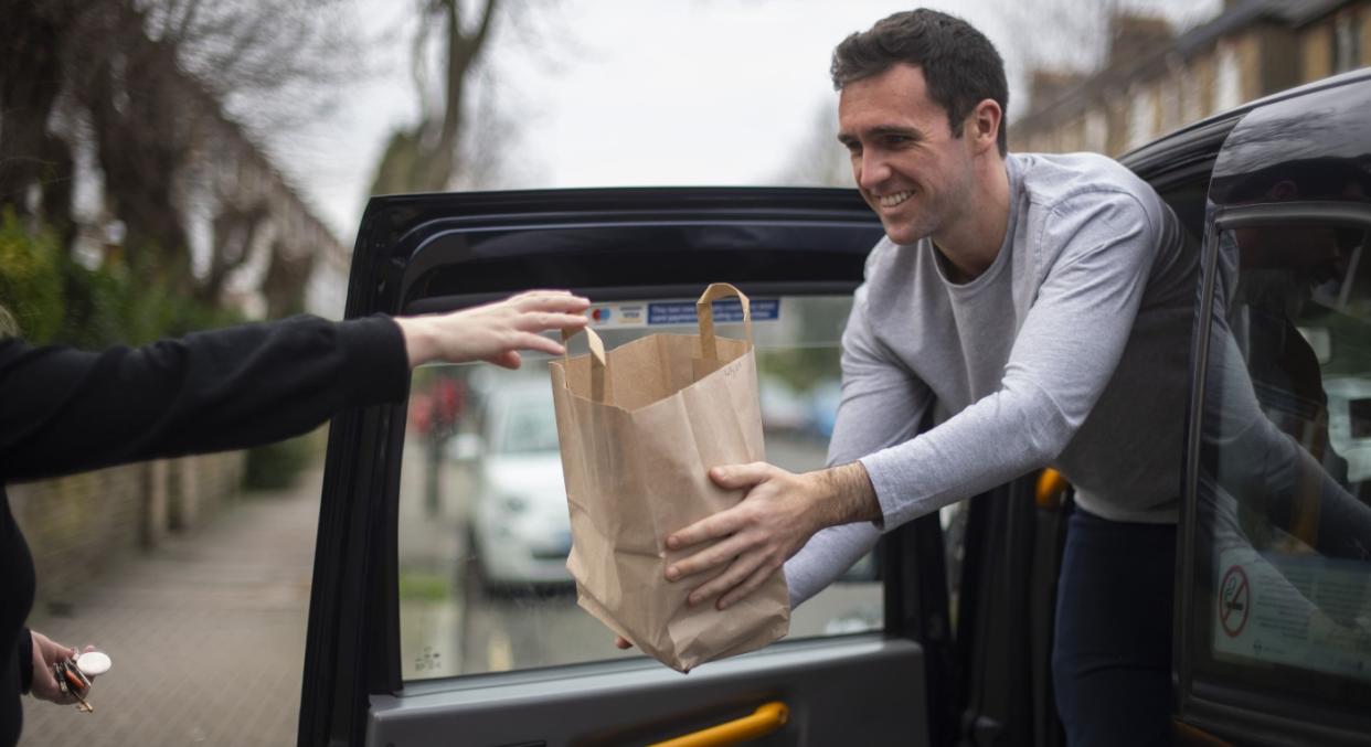 Josh Kelly has started pie and mash delivery service, Popham Pies (PA)