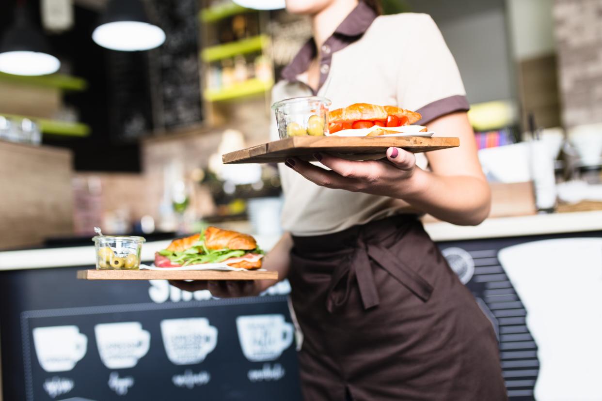 A new survey has underscored the impact of staff shortages on businesses such as restaurants (Shutterstock)