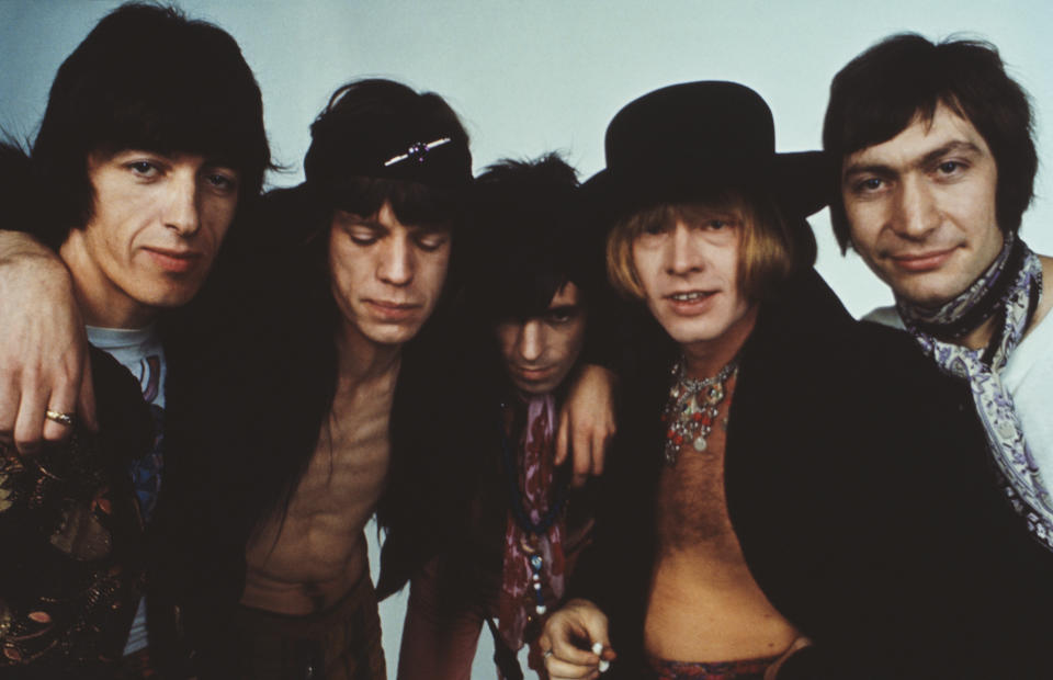 The Rolling Stones in 1968. (Mark and Colleen Hayward/Redferns via Getty Images)