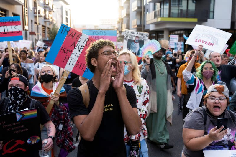 International Transgender Day of Visibility rally and protest in Tucson