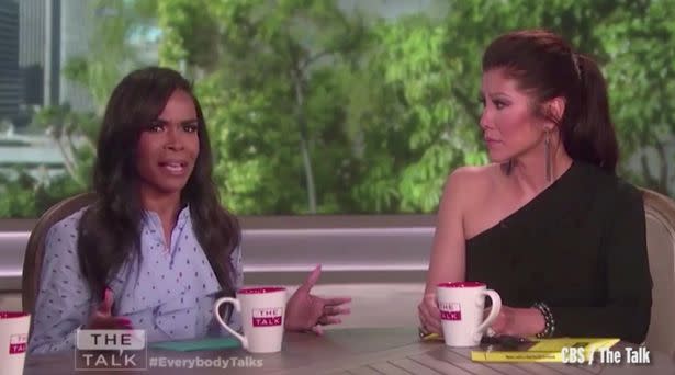 Michelle opened up on The Talk. Copyright: [CBS]