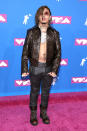 <p>Lil Pump attends the 2018 MTV Video Music Awards at Radio City Music Hall on August 20, 2018 in New York City. (Photo: Paul Zimmerman/WireImage) </p>