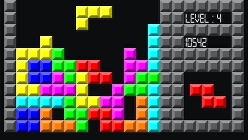 <span class="caption">There have been numerous iterations of Tetris since the game was first introduced but the iconic shapes never change. </span> <span class="attribution"><a class="link " href="https://www.flickr.com/photos/110457687@N03/15538236401" rel="nofollow noopener" target="_blank" data-ylk="slk:Downloadsource.es/Flickr;elm:context_link;itc:0;sec:content-canvas">Downloadsource.es/Flickr</a>, <a class="link " href="http://creativecommons.org/licenses/by-nc-sa/4.0/" rel="nofollow noopener" target="_blank" data-ylk="slk:CC BY-NC-SA;elm:context_link;itc:0;sec:content-canvas">CC BY-NC-SA</a></span>