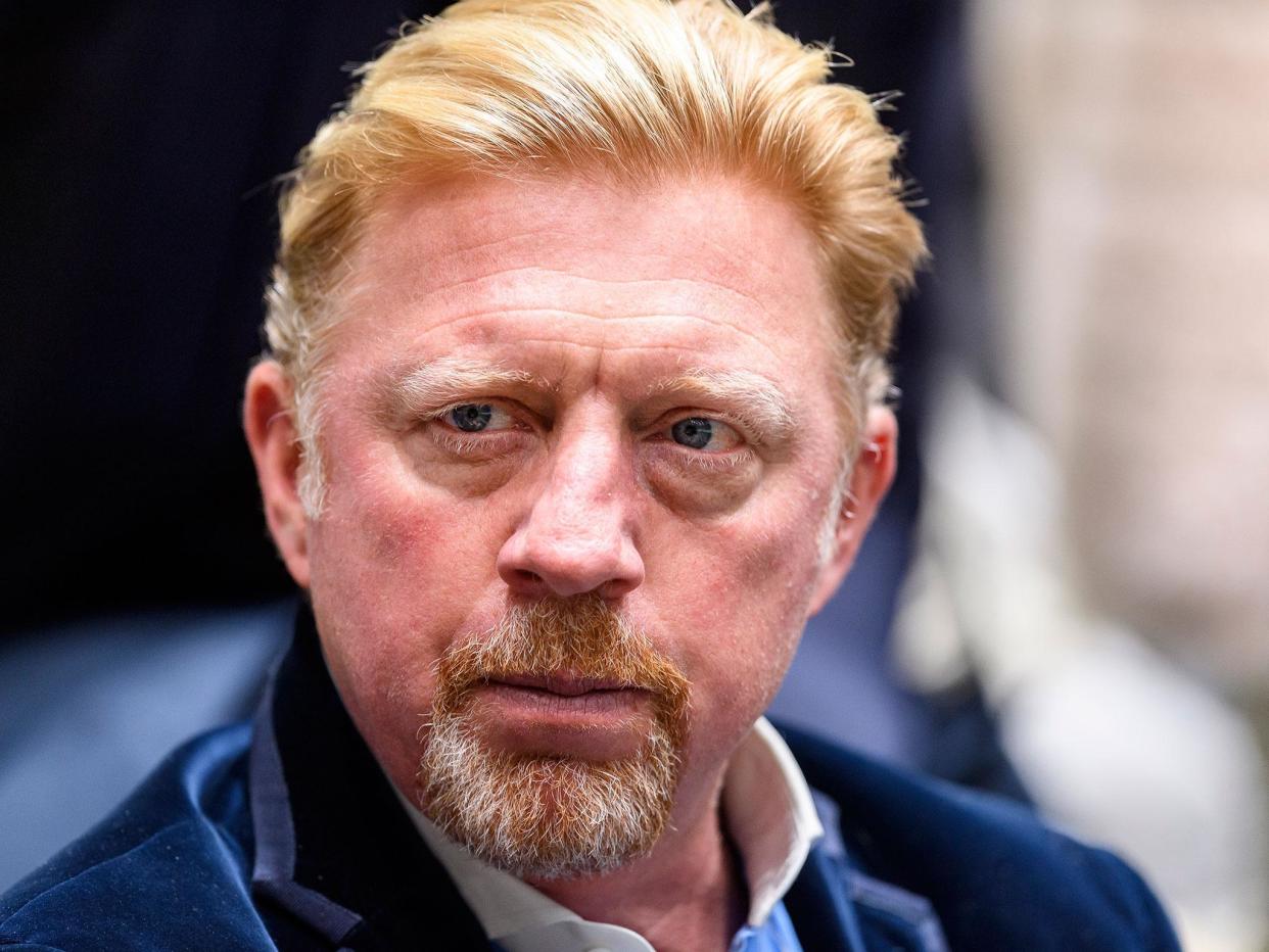 Boris Becker was declared bankrupt at the High Court on Wednesday: Bongarts