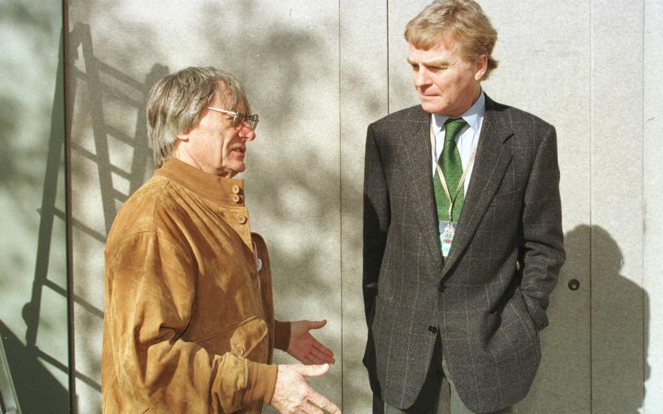 Bernie Ecclestone (left) and Max Mosley – Getty Images - Getty Images/Michael Cooper