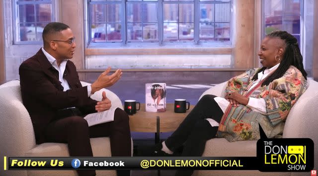 <p>YouTube</p> Whoopi Goldberg on ‘The Don Lemon Show‘ on May 9, 2024.