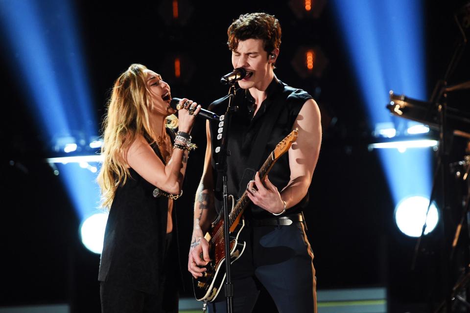 Shawn Mendes and Miley Cyrus — "In My Blood"