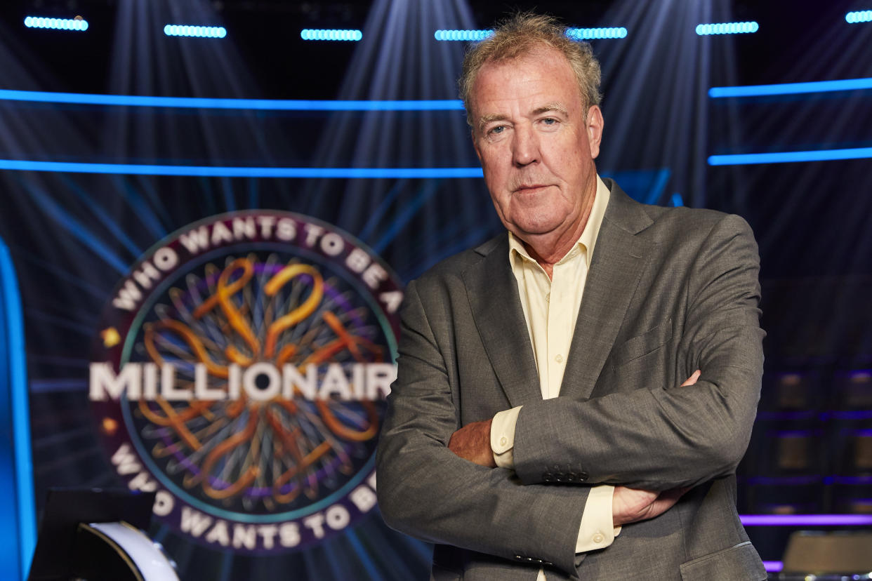 Jeremy Clarkson will host a celebrity edition of Who Wants To Be A Millionaire?. (ITV/Stellify Media)