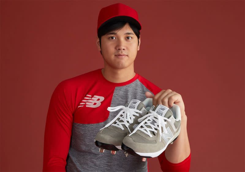 ▲大谷翔平加入NB大家庭。（圖／取自newbalance官網）