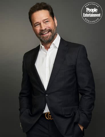 <p>JSquared Photography/Contour by Getty</p> Jason Priestley