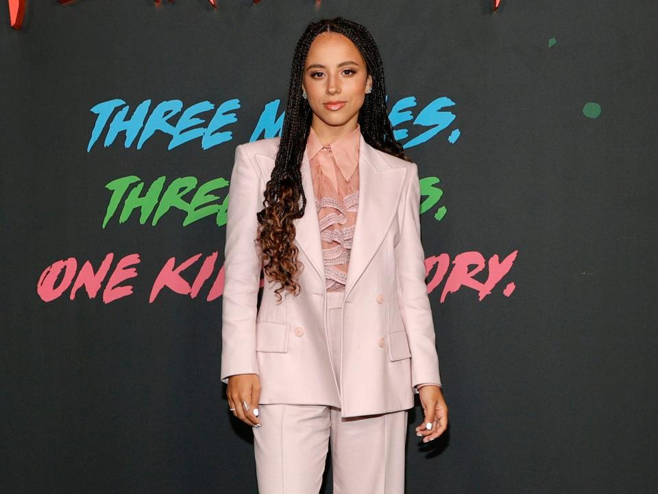 Kiana Madeira attends the Los Angeles premiere of "Fear Street Part 3: 1666" on July 14, 2021.