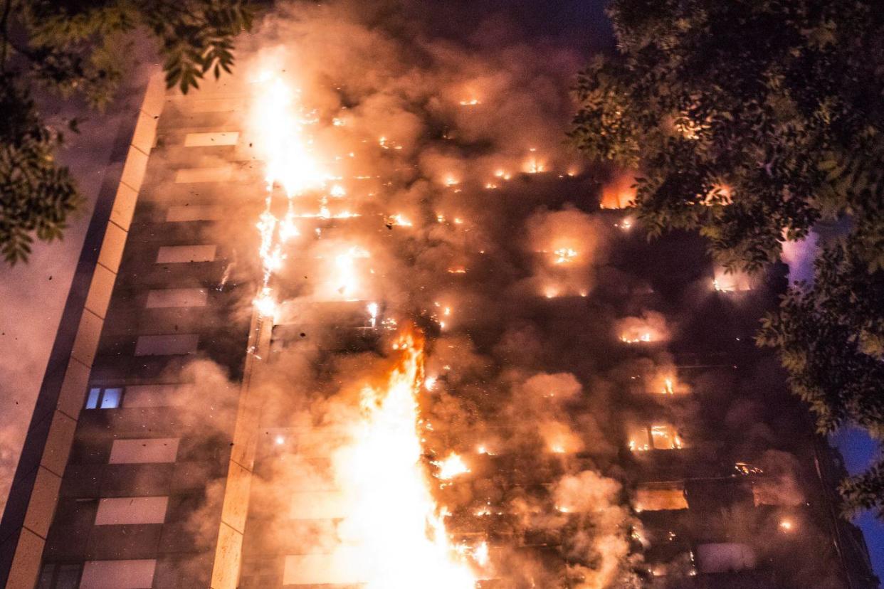 Inferno: Fire engulfs Grenfell Tower in the early hours of June 14: Jeremy Selwyn