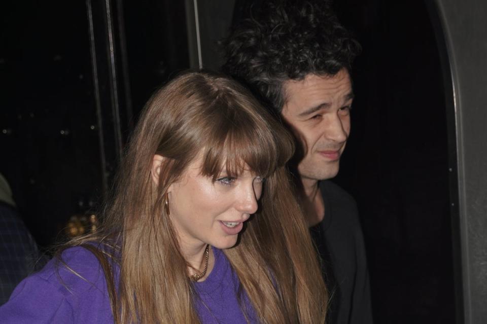 Swift and Healy dated briefly in 2023 (Claude Yao Sahi @hijoshotit / Shutterstock)