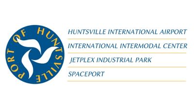 The Port of Huntsville Logo with four operating entities listed