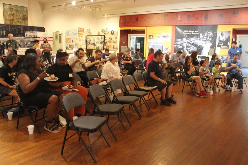 Gainesville Immigrant Neighbor Inclusion Initiative (GINI) hosted its third anniversary celebration at the Matheson History Museum at 513 E. University Ave. on Friday.
(Credit: Photo by Voleer Thomas/For The Guardian)