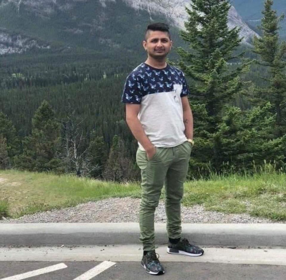 Yogesh Bajgai, 26, is one of two men presumed to have drowned after getting in the water just west of Sandpoint Beach on Thursday, May 23, 2024.