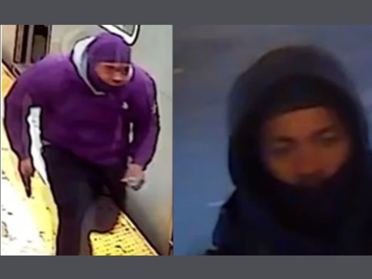 The NYPD is seeking information on two men considered suspects in a fatal subway shooting at Mount Eden Avenue Station in the Bronx (NYPD)