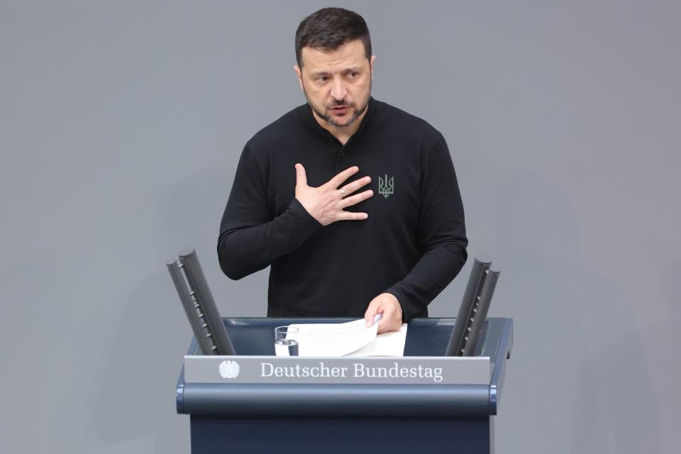 Zelensky warned of growing pro-Russian rhetoric in Europe after far-right parties made gains in EU elections (Getty Images)