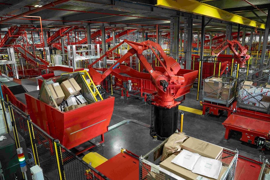 Processing industrial facility. Source: Australia Post