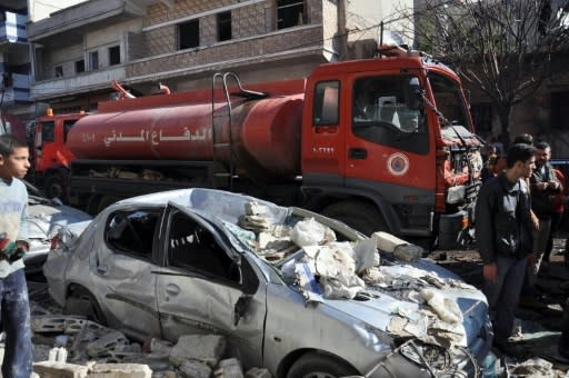 IS attack near hospital in Syria's Homs kills 16, wounds dozens