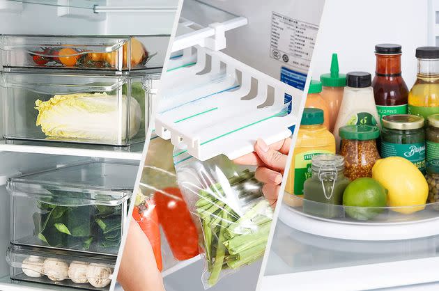 All the simple storage solutions you need to sort out your fridge (Photo: Mixed Retailers)