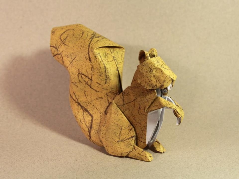 Origami arti - Squirrel