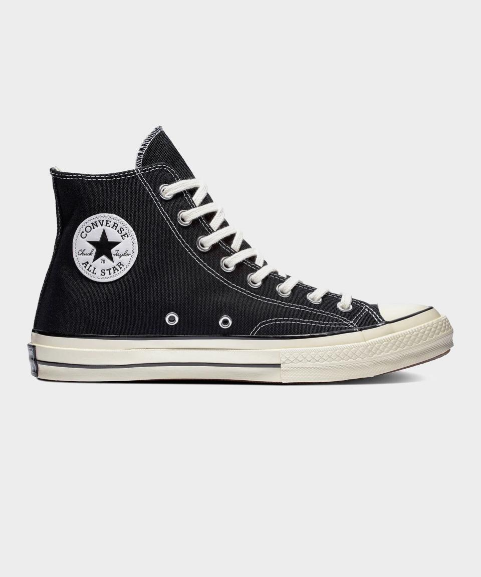 <p><a href="https://go.redirectingat.com?id=74968X1596630&url=https%3A%2F%2Fwww.toddsnyder.com%2Fproducts%2Fconverse-chuck-70-h-black-black-egret-black-1&sref=https%3A%2F%2Fwww.menshealth.com%2Fstyle%2Fg43454670%2Fbest-casual-shoes-for-men%2F" rel="nofollow noopener" target="_blank" data-ylk="slk:Shop Now;elm:context_link;itc:0;sec:content-canvas" class="link ">Shop Now</a></p><p>Chuck 70 High Top</p><p>toddsnyder.com</p><p>$90.00</p>