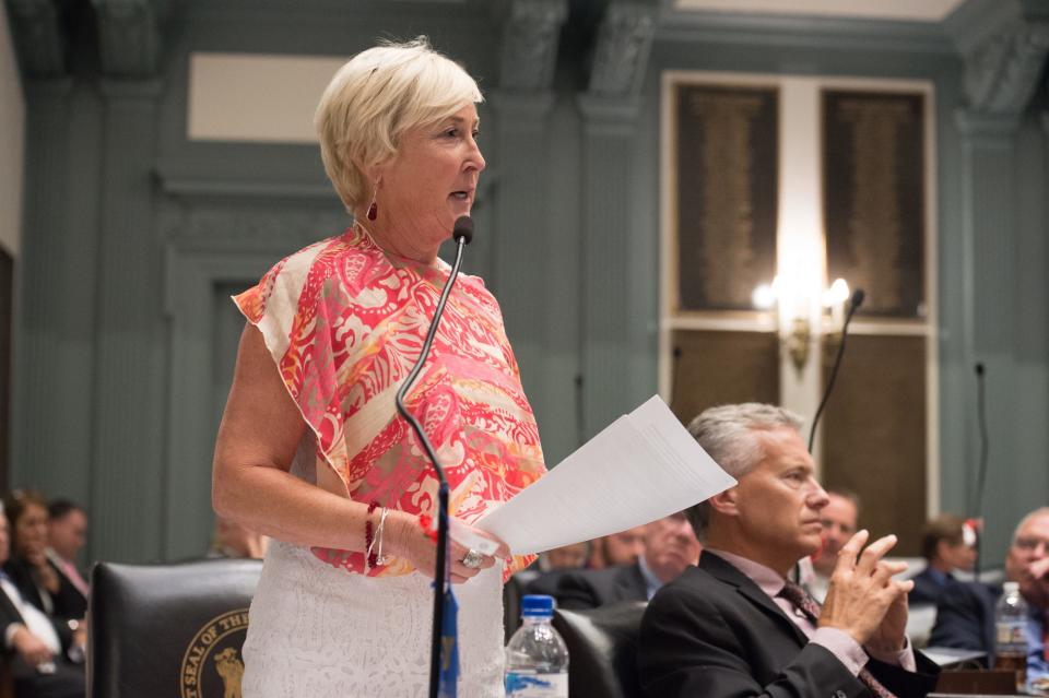 Former Delaware state House Rep. Ruth Briggs King, a Georgetown Republican, intends to run for lieutenant governor in the 2024 election after she resigned from her state House of Representatives post in 2023 after moving out of the 37th District she represented.